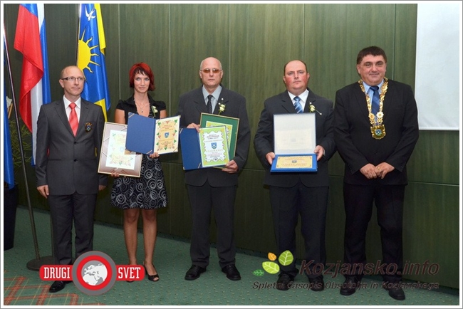 Prejemniki nagrad Občine Podčetrtek za leto 2012